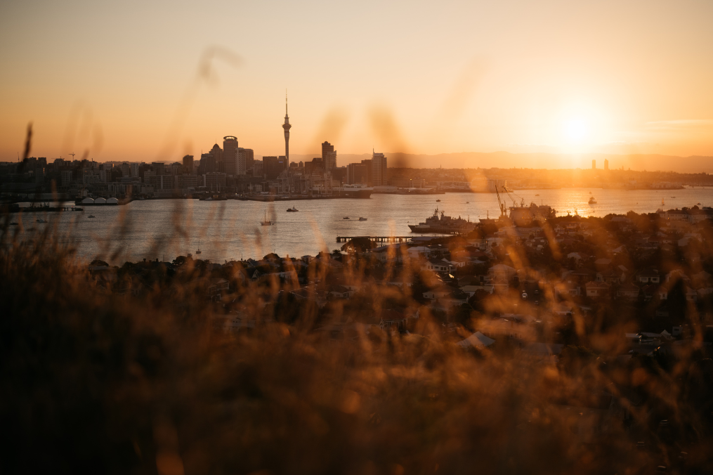 Auckland cityscape from Devonport