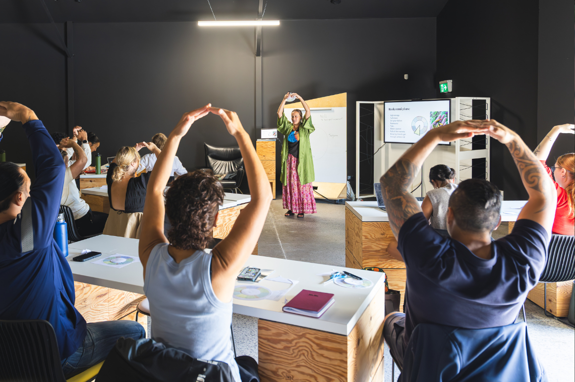 Participants in a workshop