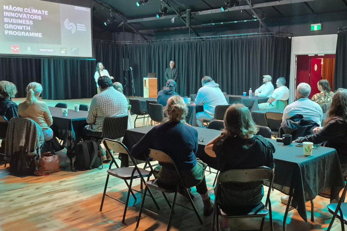 Goup of Māori at a Hui